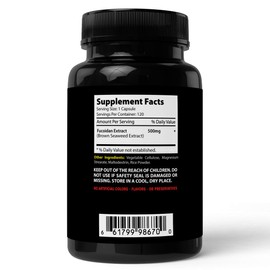 Absonutrix Fucoidan Pure-brown seaweed extract laminaria Japonica cell immunity (120 capsules)