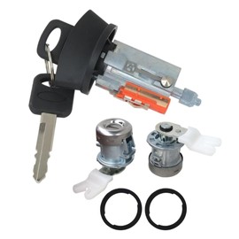 Gxcdizx Ignition & Door Lock Cylinder for 1997-2007 Ford F150 F250 F350 F450 KEYED ALIKE