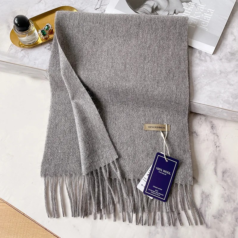 Toolzia Cashmere-Feel Pashmina Winter Scarf for Women