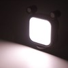 Stereo Microphone Light 10 Levels Brightness Dual Mic Fill Lamp