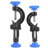 2Pcs Clamp Holder, Aluminum Sprayed Cross Heads Stand Clamp Holder