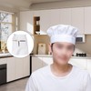 PARFCO Chef's Hat Apron Set, Polyester Adjustable Chef's Hat, Bib
