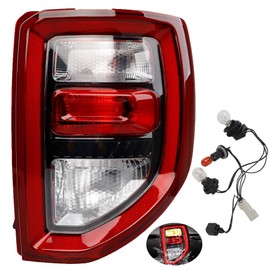 Tail Lights, Compatible with 2021 2022 2023 Ford Bronco Sport, Replace M1PZ13404A M1PZ-13404-A Led Driving Running Parking Barke Turn Signal Lamps Rear Right Passenger Taillamps Taillights Assembly