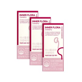 New Origin Inner Flora Urinary Tract Health Cranberry 30-Day Supply (3 Pack) / 뉴오리진 이너플로라 요로건강 크랜베리 30일분 3개입