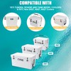 WADEO Cooler Drain Plug Hose Connection, Replacement Drain Plug with