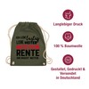 Turnbeutel Rucksack - Rentner Taschen - Ich geh in Rente