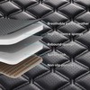 Sxikin Tacoma Seat Covers Front Seats, Waterproof Luxury Faux Leather