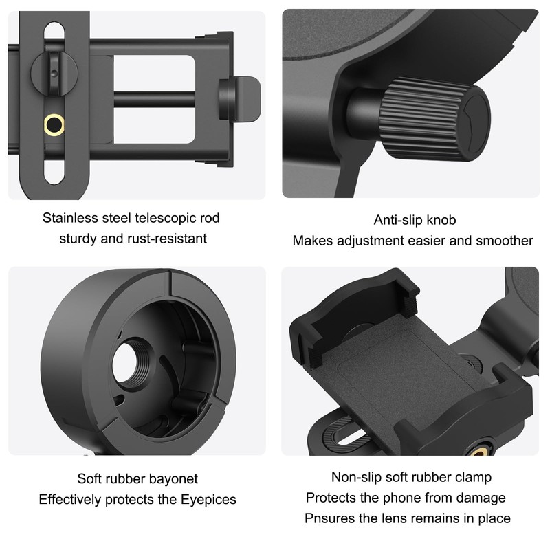 Eyeskey Universal Phone Adapter - Capture Stunning Moments with Your