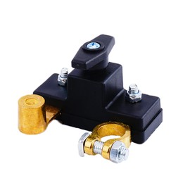 Trsobi Battery Disconnect Switch,for 12V / 24V 250/1000 Amps,Lsolator Power Cutoff Switch for Car Marine Boat RV ATV (Upgrade)