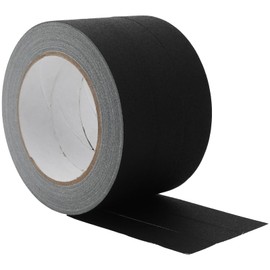 ROSEUP Gaffers Tape 1" x 33 Yards, Cloth Matte Black Tape, Non Reflective Gaffer Tape Heavy Duty Waterproof Easy to Tear Gaff Cloth Tape for Photography Filming Backdrop