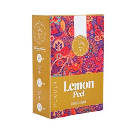 AATMANA Lemon Peel Powder Citrus Limonum Natural Soft & Smooth Skincare Powder Face Pack Used for Soap Making Stimulate Hair Growth - 100 g