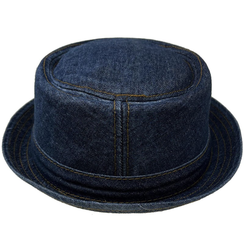 Sombrero para hombre de algodón para todas las estaciones Porkpie