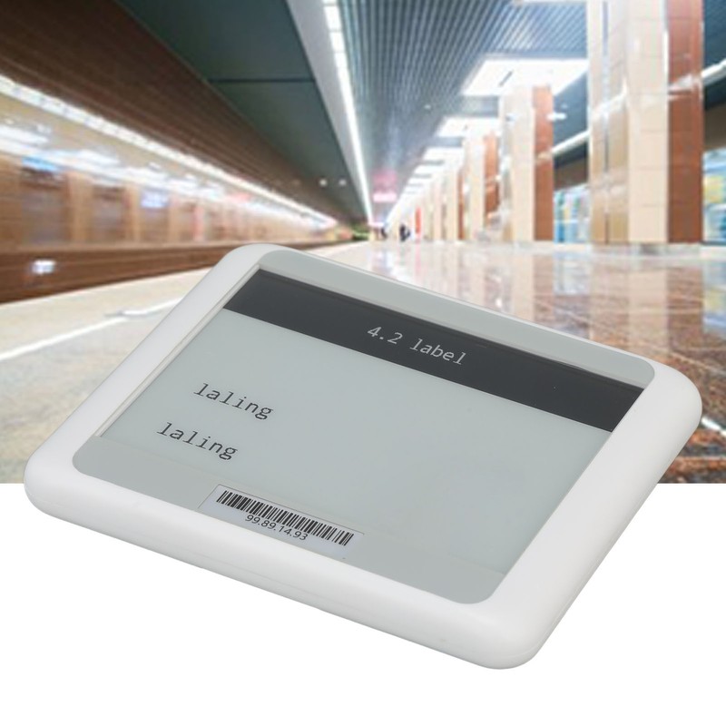 4.2in TFT Screen Electronic Shelf Label Bluetooth Connection Price Tag