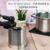 Westmark Safety can Opener Klu 2", Black, 17.5 x 5.5