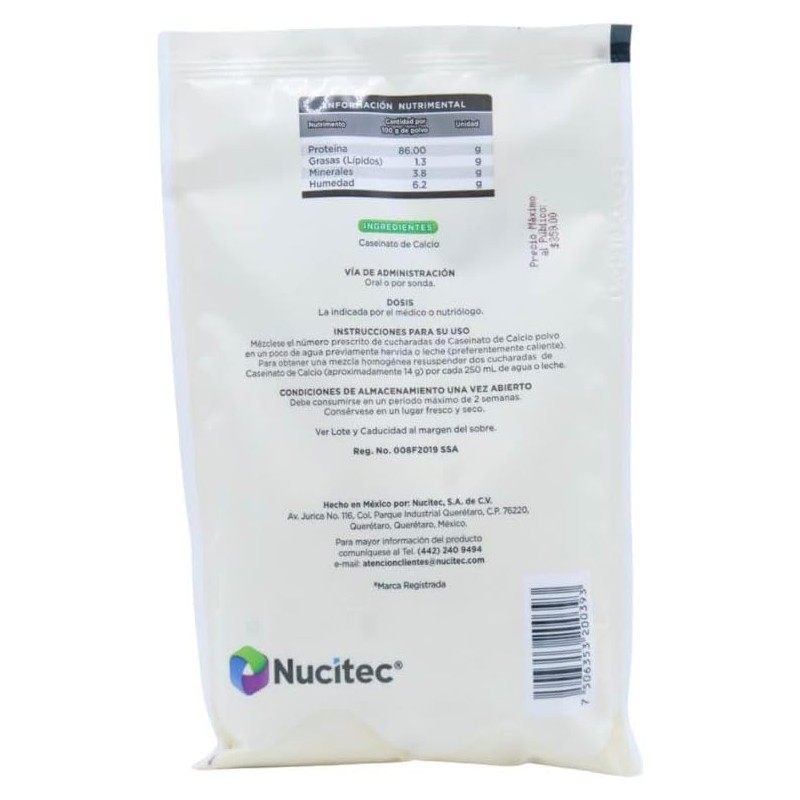 Pack de 7 Sobres Nucein Polvo 100 g Sabor Natural