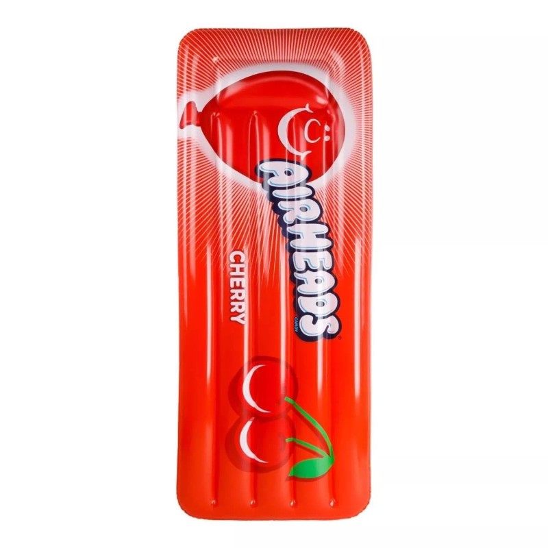 Mighty Mojo Airheads Red Cherry Inflatable Pool Float 67" Candy