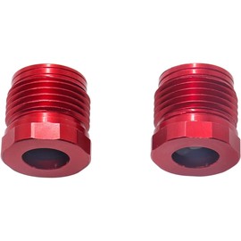 Carbpro for SeaDoo Alloy Steering & Reverse Cable Lock Nut w Seals GTX RXP RXT GTI GTS