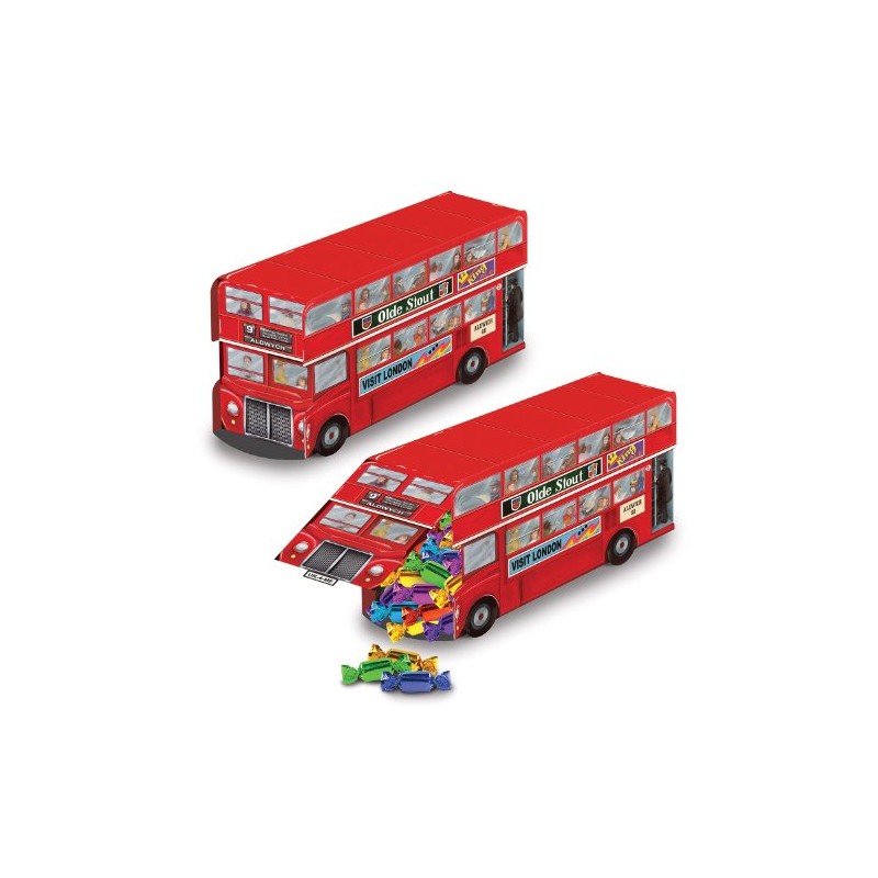 Beistle Double Decker Bus Centerpiece