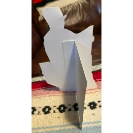 2 Cowboys from Late 1800's Tabletop Standee Reproduced From Actual Photo10" Tall