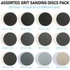 LotFancy 6 Inch Wet Dry Sanding Disc, 60PCS 60 to