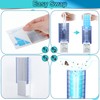 Qualirey 2 Pack 9W UV Replacement Bulb and 12 Pcs