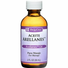 De La Cruz Arellanes Oil Blend for Dry Skin Massage Oil with Rosemary  2 fl Oz