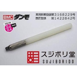 Sujiborido BMC Dammo Step Drop Width 0.008 inch (0.2 mm), 0.02 inch (0.4 mm)