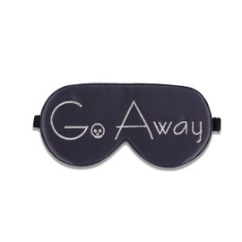 ALASKA BEAR Mulberry Silk Sleep Mask Luxury Cool and Lustrous Eye Cover for Sleeping Unisex (Go Away)