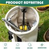 CNQLIS Utility Canvas Tool Bucket, 11.6" x 15" All Purpose