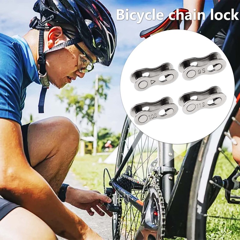 FYSL Chain Lock Bicycle Chain 10 Pairs Chain Lock Links