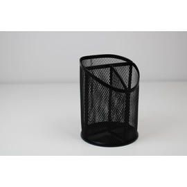 Wedo 65601 Butler Office (3 Compartments with Powder-Coated Metal Wire 11 x 14.7 cm) black