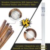 Chopsticks Reusable 5 Pairs Ceramic Chopsticks Dishwasher safe Blue chopsticks