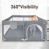 Baby Playpen, 50x50 Inch Playpens for Babies and Toddlers, Foldable
