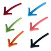 HannaFires 12PCS Creative Arrow Shaped Fridge Magnet Set– Fun 3D