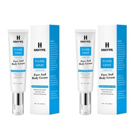 HANYWIL Professional Silicone Scar Sheets and Facial Serum for Face & Body, Skin Care Cream, Quick Tone Repair Retinol (60ml/2 oz) - Specification: two packs