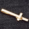 Asienice Tie Pin Cross for Men Slim Classic Tie Clip