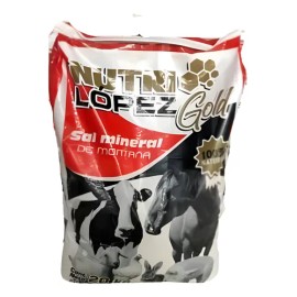 Sales Minerales Todo Tipo De Ganado Nutrilopez Gold 2okg