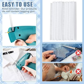 RESFNSE Micro-Type Tagging Fasteners Kit 0.13In Tag Refills 0.18In Fine Tagging Barb 0.21In Fastener for Tag GunB