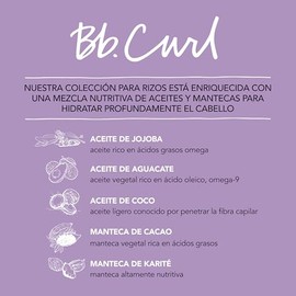 Bumble and Bumble Mascarilla para el cabello Curl Butter | Para un tratamiento de hidratación profunda | Anti Frizz + Color Seguro | Coily, Rizado, On