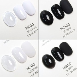 Piote Fiote Black & White Regular Syrup Gel 4-Piece Set / 피오떼 블랙&화이트 일반시럽젤 4종세트