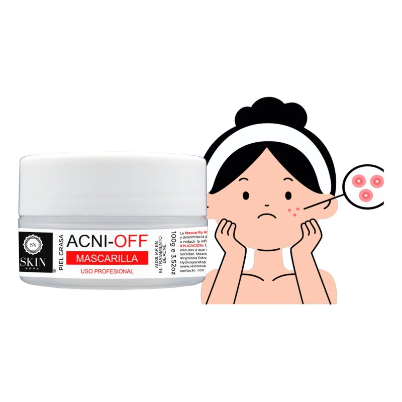 Mascarila Acni Off 100g Anti Acne Grasa