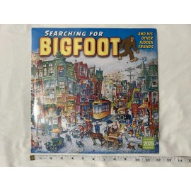 Sellers Publishing SEARCHING FOR BIGFOOT - 2025 WALL CALENDAR - BRAND NEW - 940058