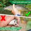 BB Hapeayou Easy Fish Hook Remover Tool 10pcs Fishing Disgorger