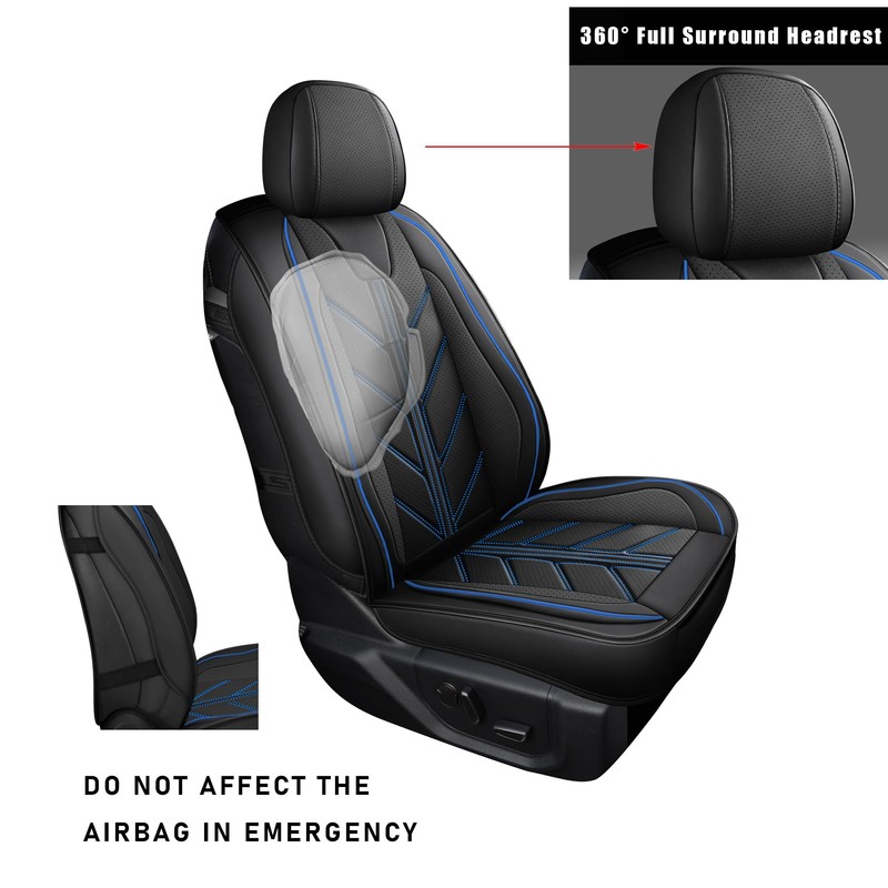 BALLIOL Pickup Seats Covers Compatible with Toyota Tacoma 2005-2023 SR