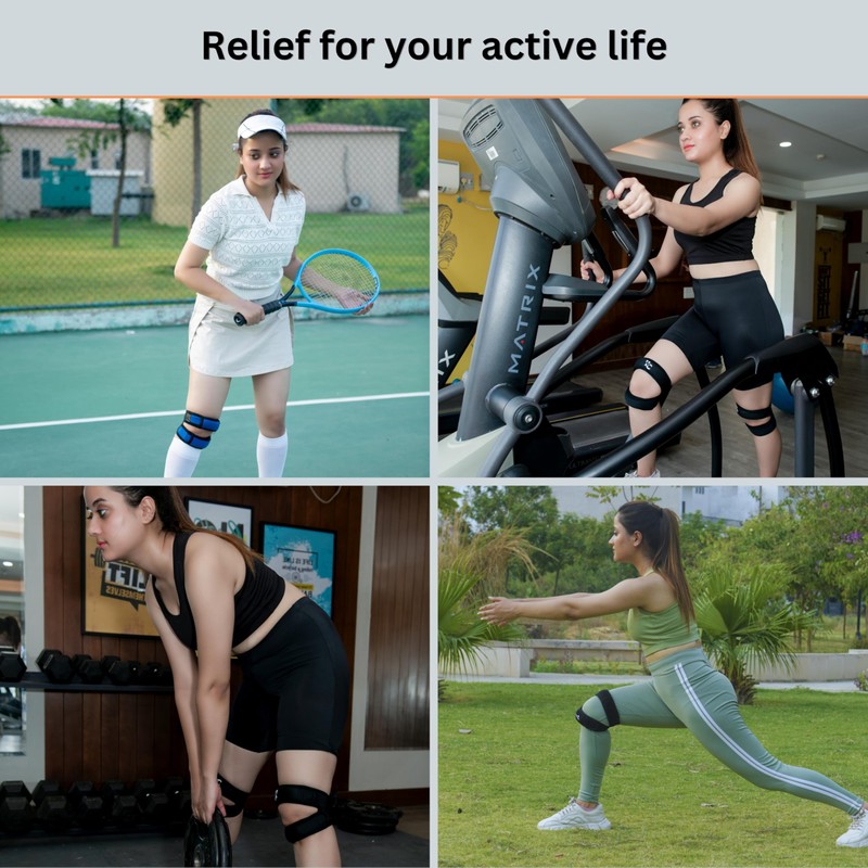 Patella Tendon Support Strap Dual Pack of1 | Adjustable Knee