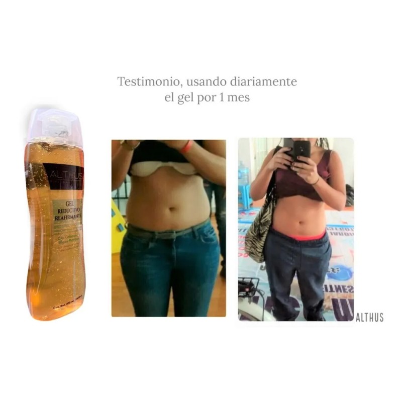 Gel Reductivo Reafirmante Quema Grasa Cintura Abdomen