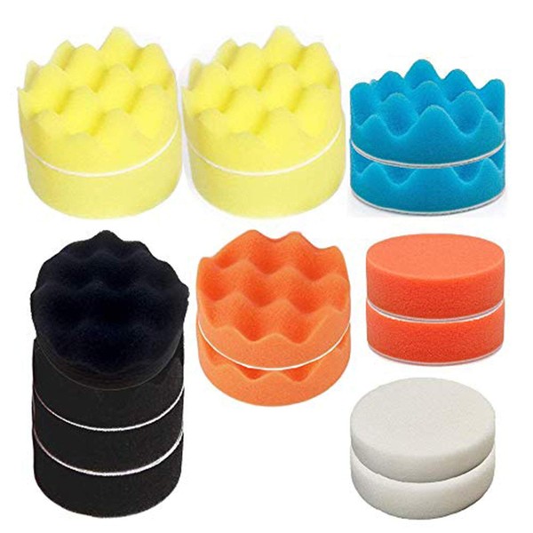OxoxO 6 inches/150 mm Polishing Waxing Buffing Sponge Pads Buffer