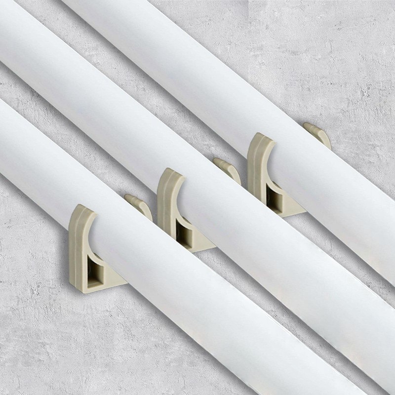 50 Pcs 20mm Conduit Clips Set, Water Pipe Buckle for