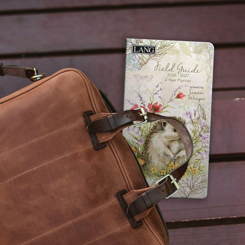 Lang Companies, Field Guide 2 Year 2026 Pocket Planner, 3.63''