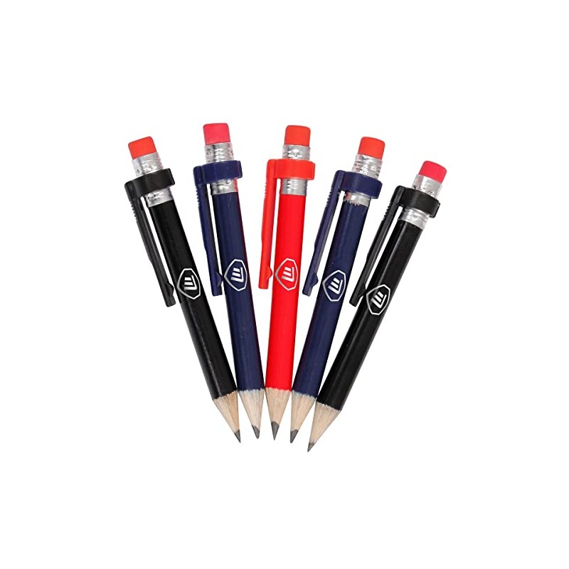 Masters Golf Sports Practical Wood Pencils With Clip & Eraser